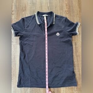 Moncler Navy Boy’s Polo Shirt